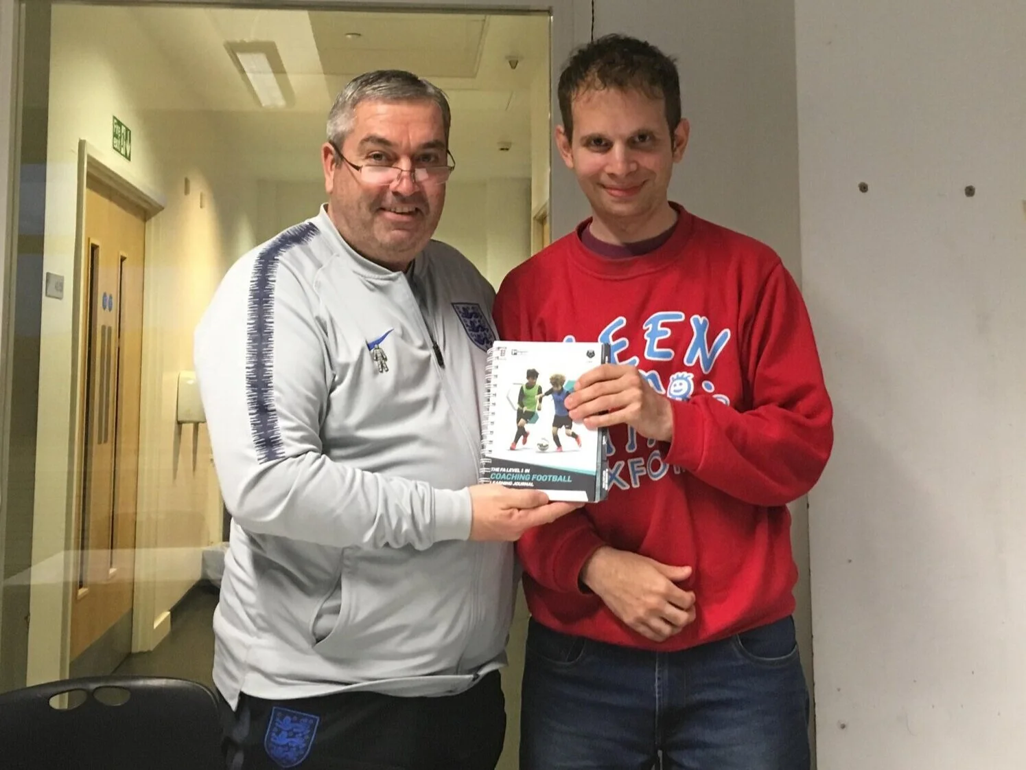 Congratulations to Stephen Clark for completing his FA coaching course!