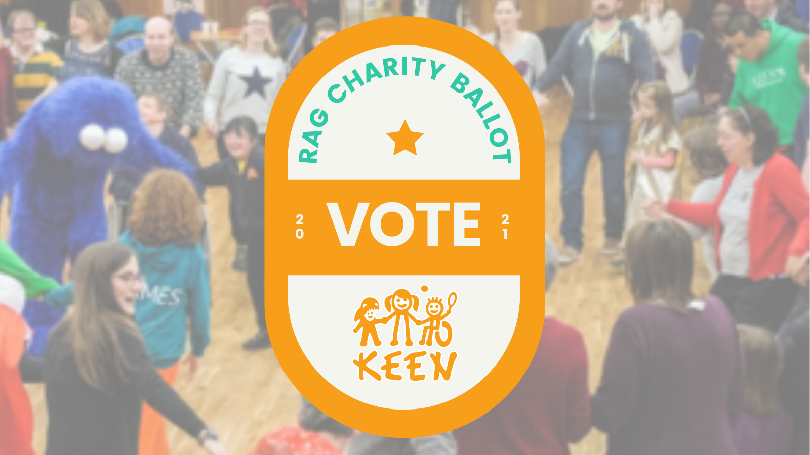 Vote KEEN Oxford! SU RAG Charity 2021
