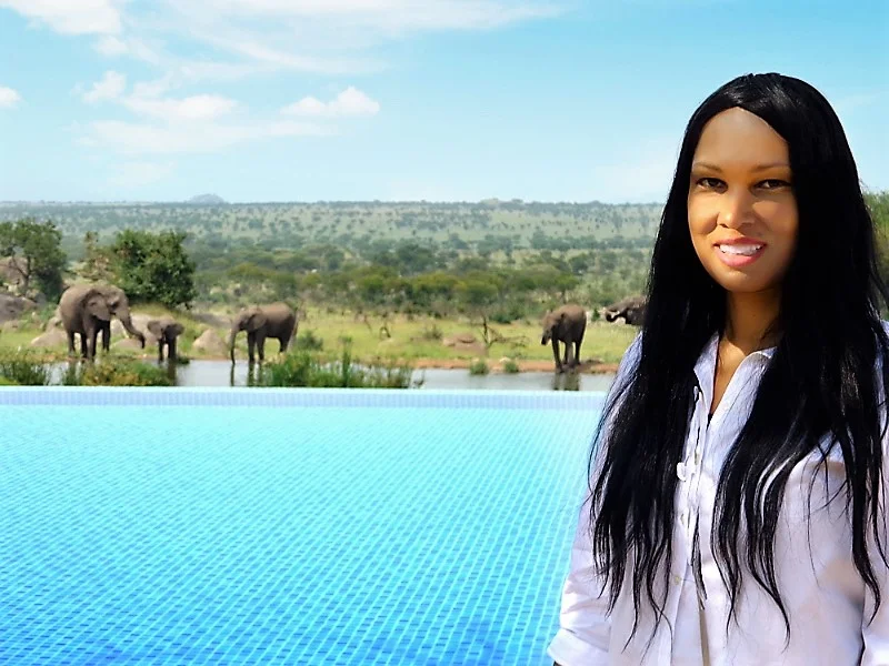 Woni Spotts in Tanzania// Image provided by Spotts