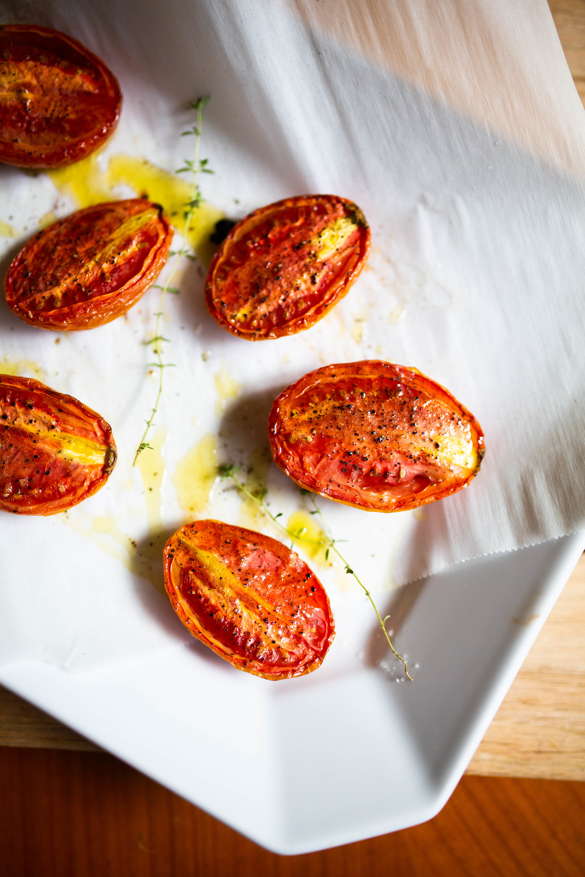 Roasted Roma Tomatoes