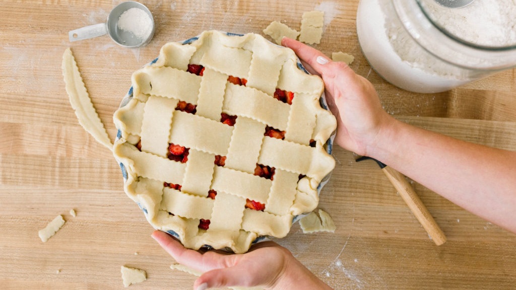 Southern Baked Strawberry Pie 