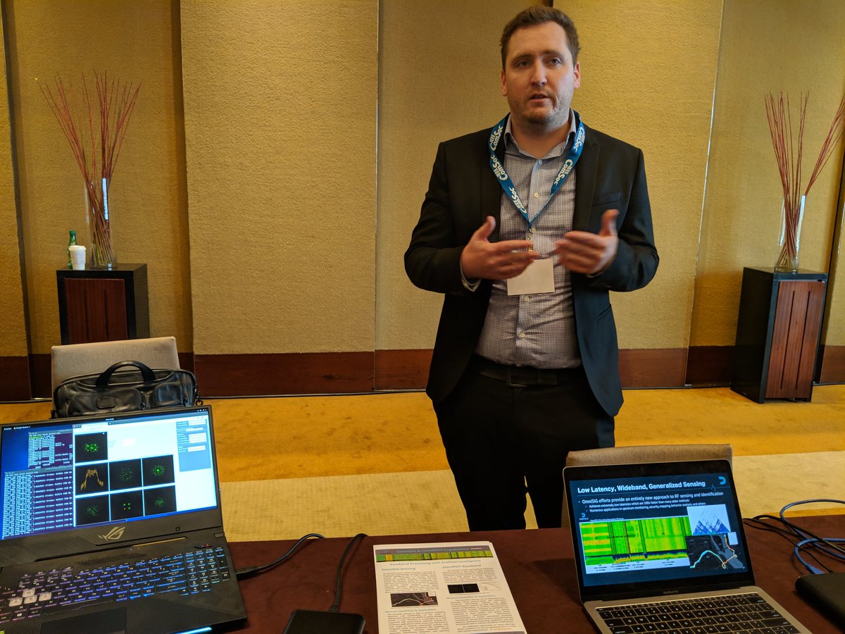 DeepSig Shows First Over-the-Air Channel Autoencoder Demo at DySPAN 2018