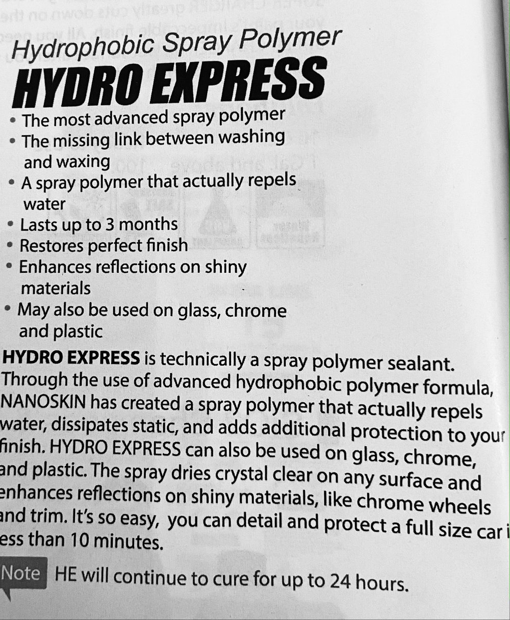 Hydrophobic Spray For Car Automotive Clear Ceramic Coat 50ml Hydrophobic  Protection & High-Gloss Ежедневный набор