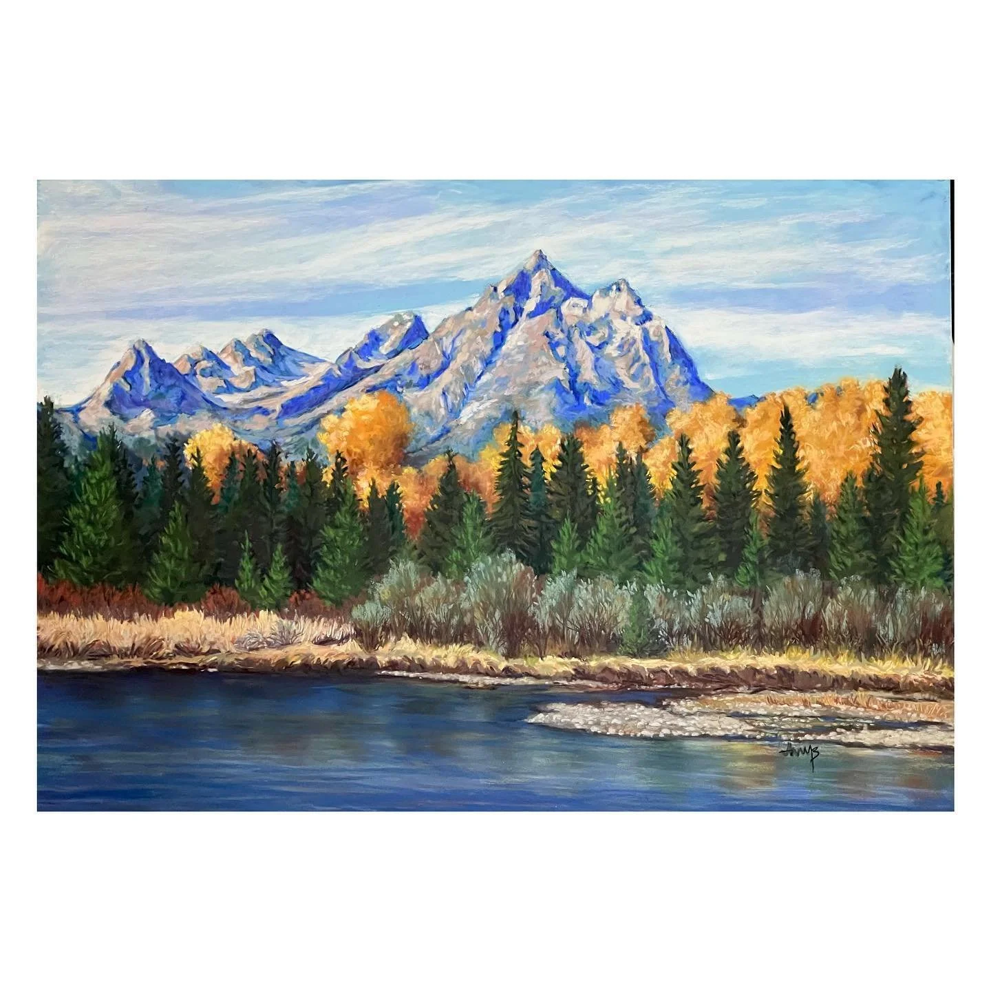 &ldquo;Fall Festival&rdquo;
Grand Teton National Park
20x28

Have you ever written a great post only to have it fail to load? I did, and I can&rsquo;t write it again, so please imagine I wrote something really cool about this painting.

.  #amyberrin
