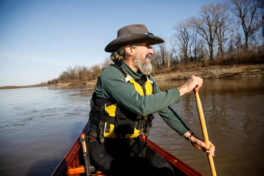 Founder of Lower Mississippi Foundation and Quapaw Canoe Company, John Ruskey