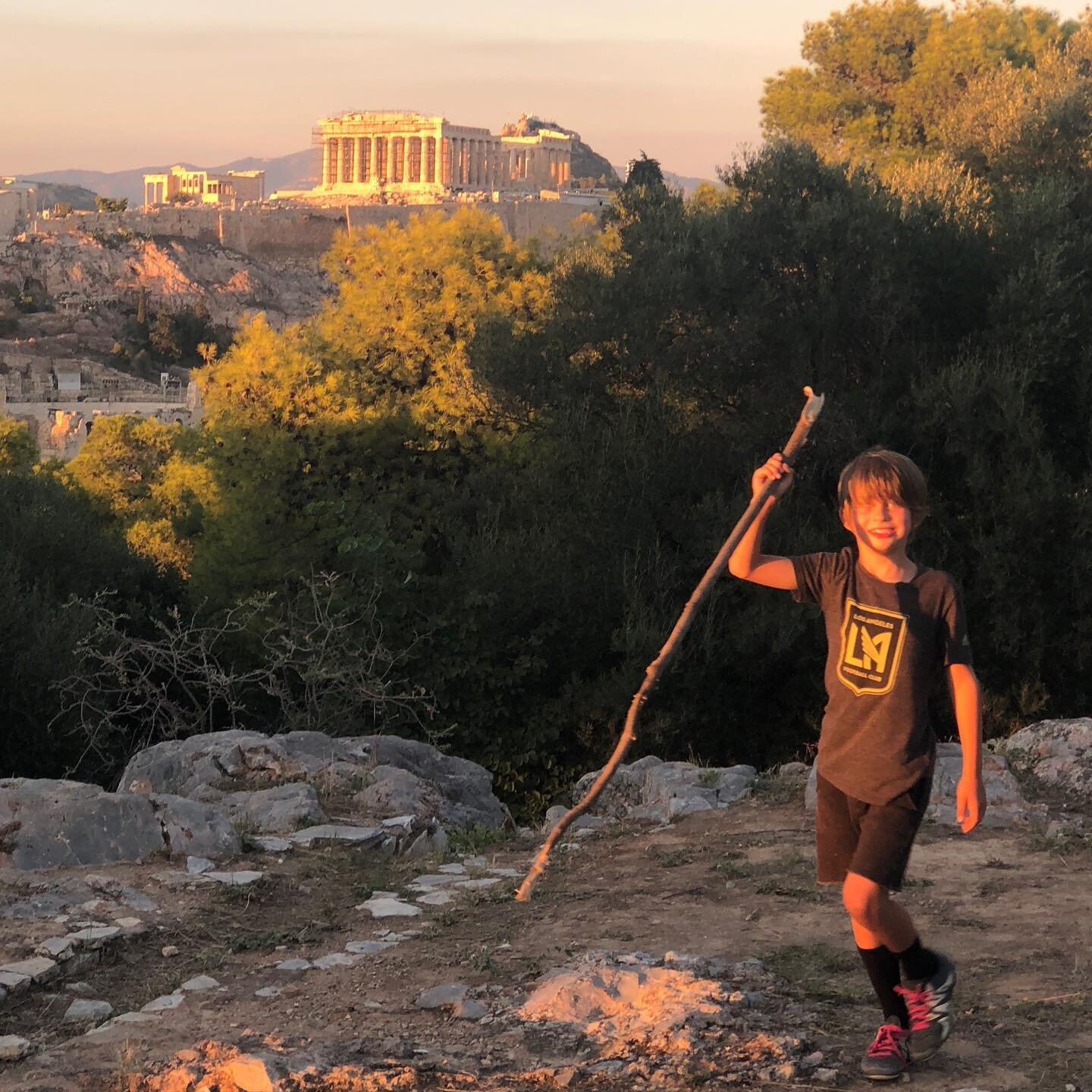 The Acropolis in Athens and my youngest son, equally stunning and intriguing 😉.
Seriously though, somehow, I had never made it to Athens until several years ago and I had underestimated how happy it would make me to finally explore this fascinating