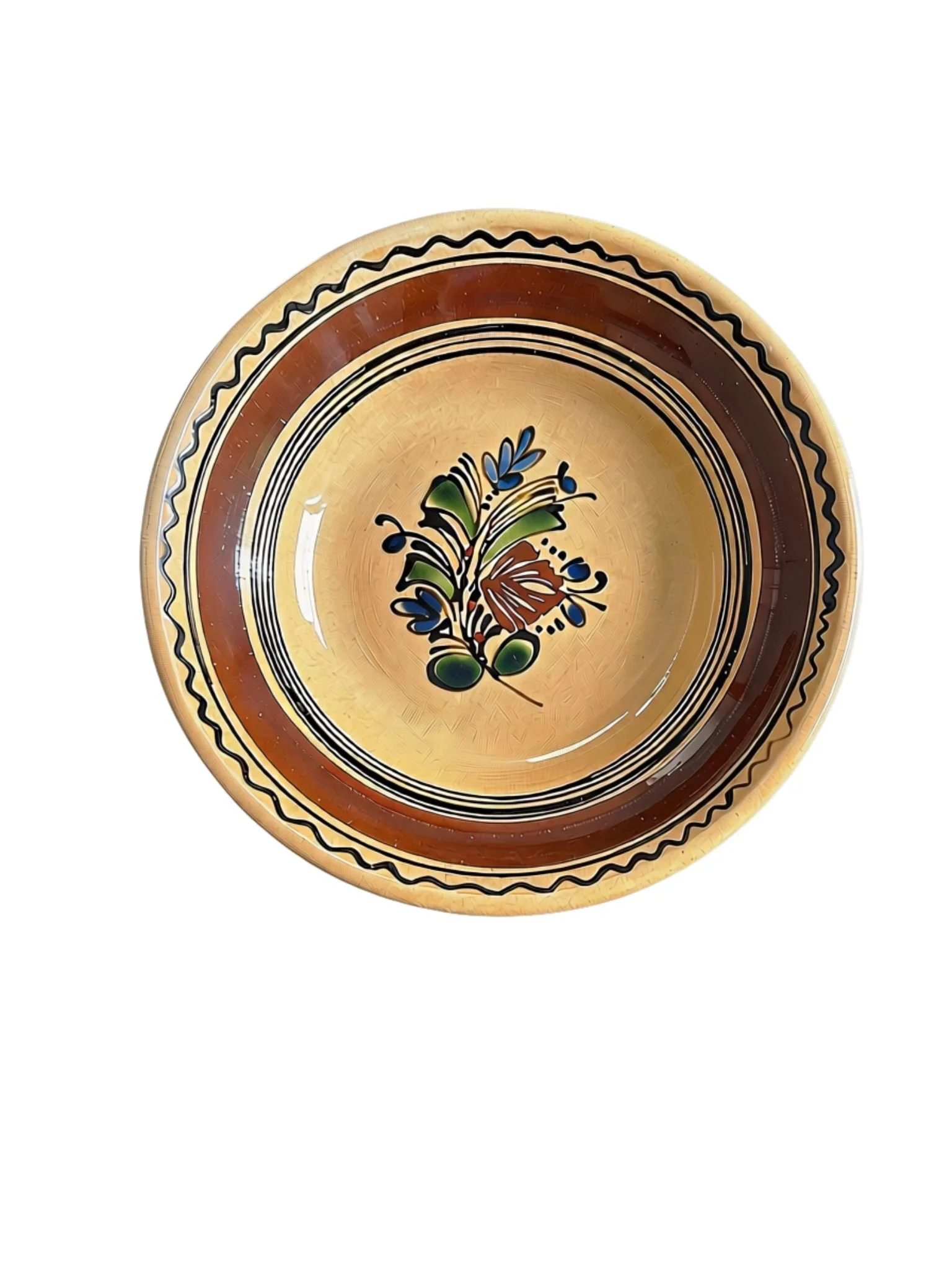 German Folk Art Bowl