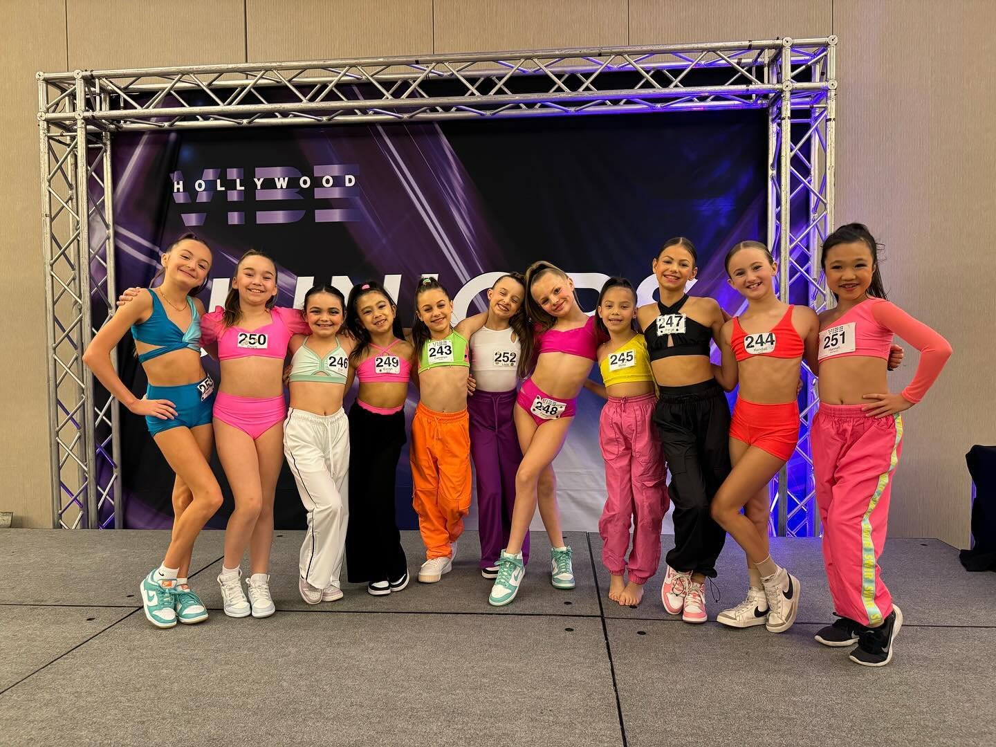 What a weekend @hollywoodvibe! We had such an incredible time watching our kids dance their hearts out and support each other on and off the stage with such kindness. Huge shoutout to every single dancer in a pre-teen group who had to reblock right b