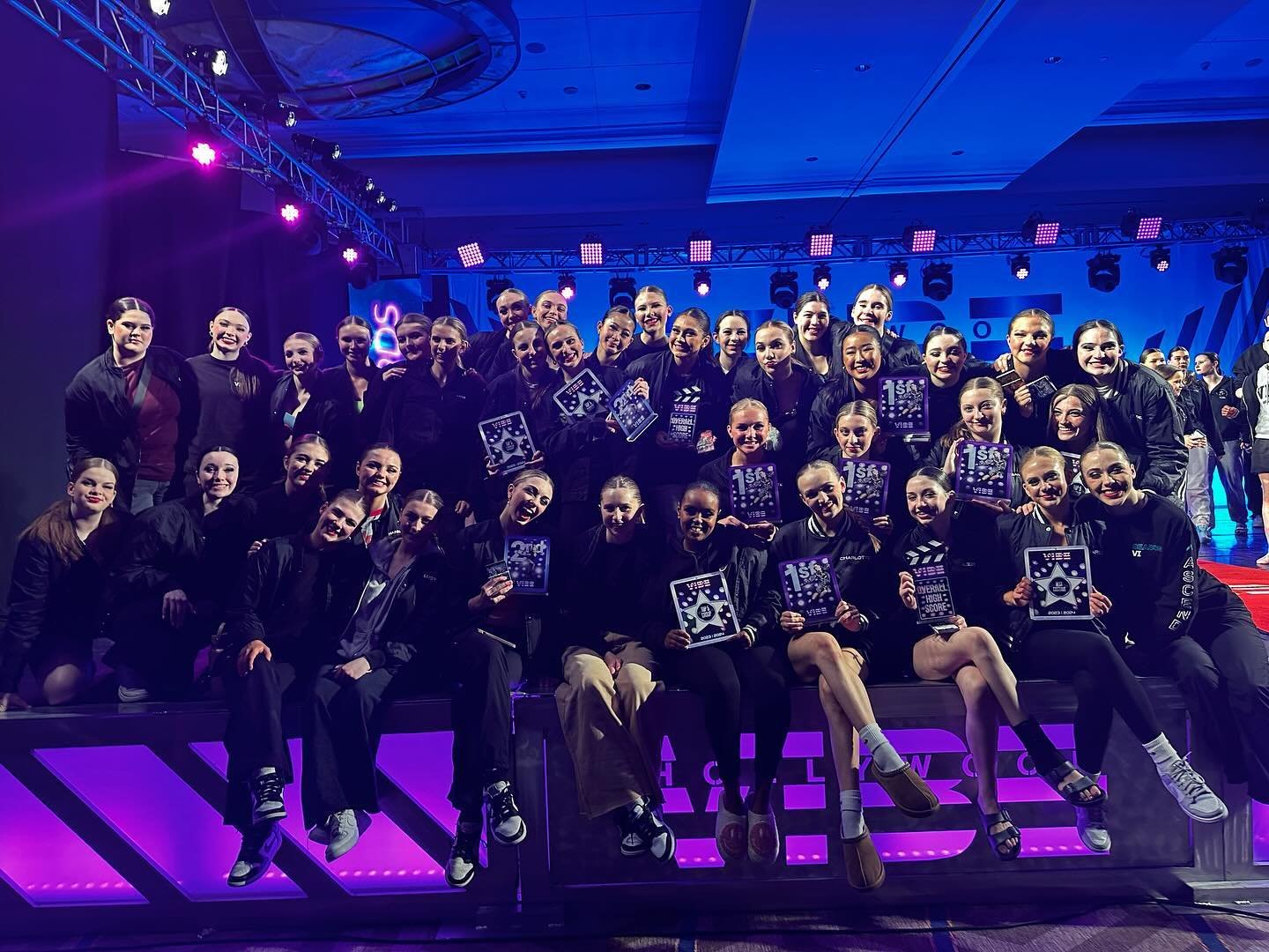 More @hollywoodvibe! We adore our teens and seniors! Outstanding job!

*TEEN AND SENIOR SHOUTOUTS*

TEEN COMPETITION
Line - 
&ldquo;AI&rdquo; Vibe Award, 1st in Category, 1st Overall

Large Group - 
&ldquo;Me and My Shadow&rdquo; Vibe Award, 1st in C