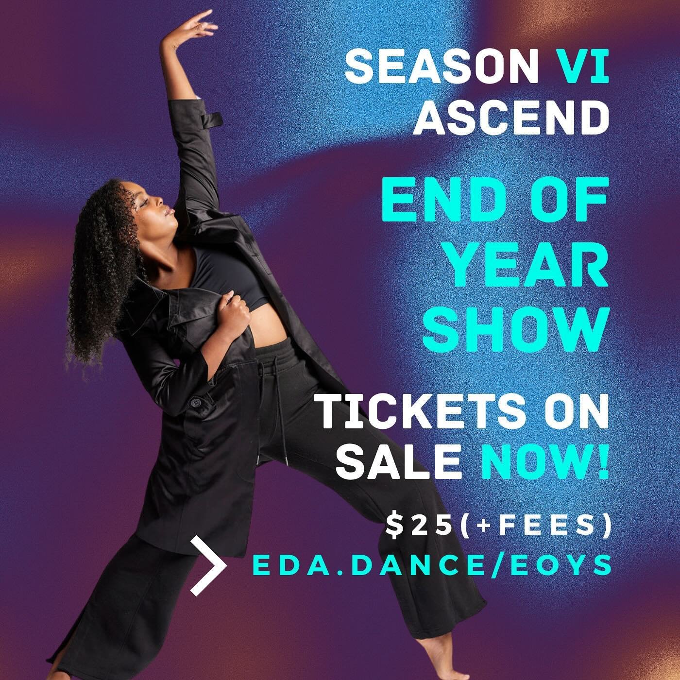 Tickets for our Season VI: Ascend End of Year Show are LIVE! You can find the ticket purchase link on our website at eda.dance/eoys. Grab your seat before it sells out!

#Elevate #ElevateDanceAcademy #Show #DanceShow #EndOfYearShow #Dance #PortlandDa