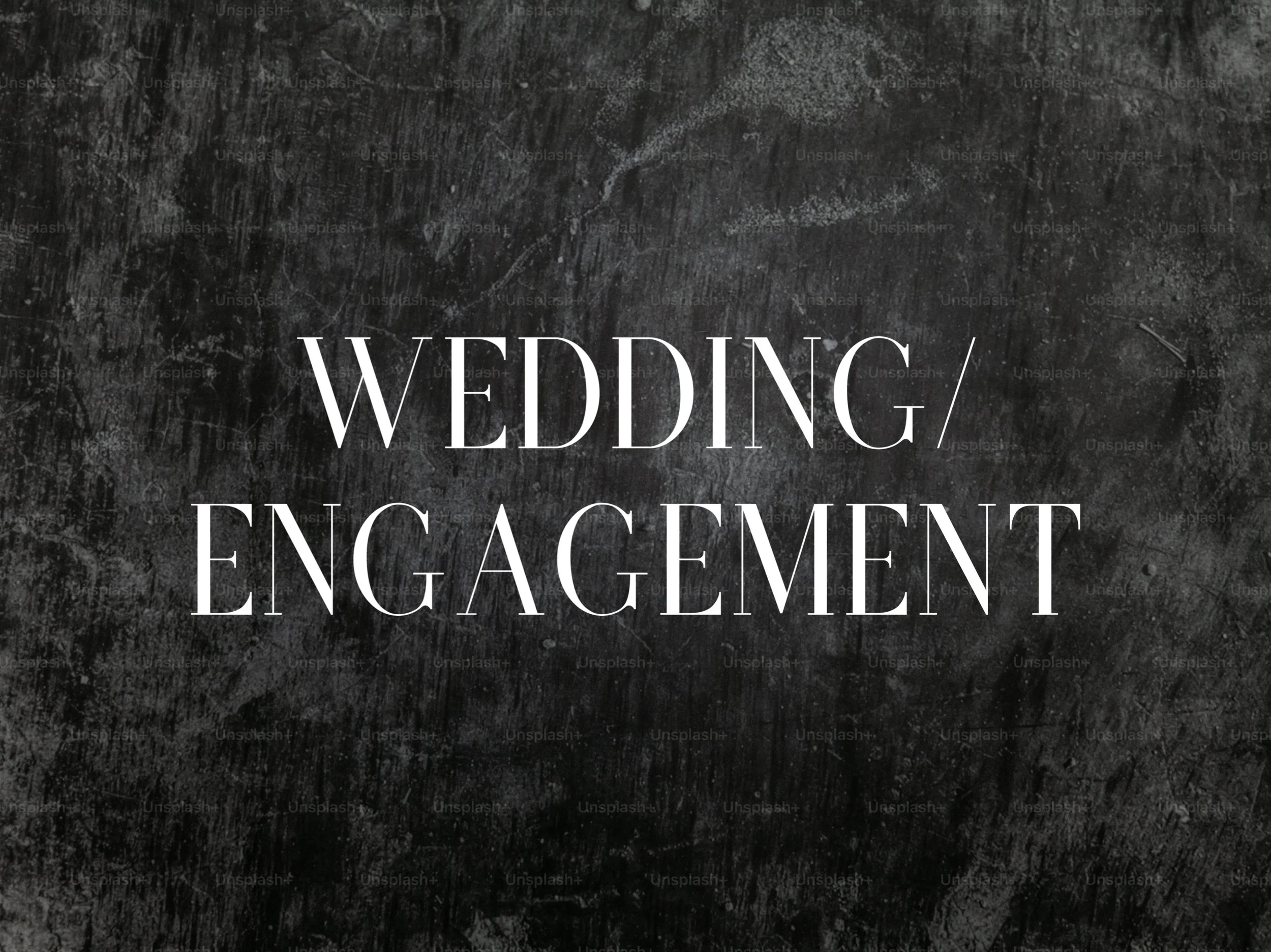 Wedding/Engagement