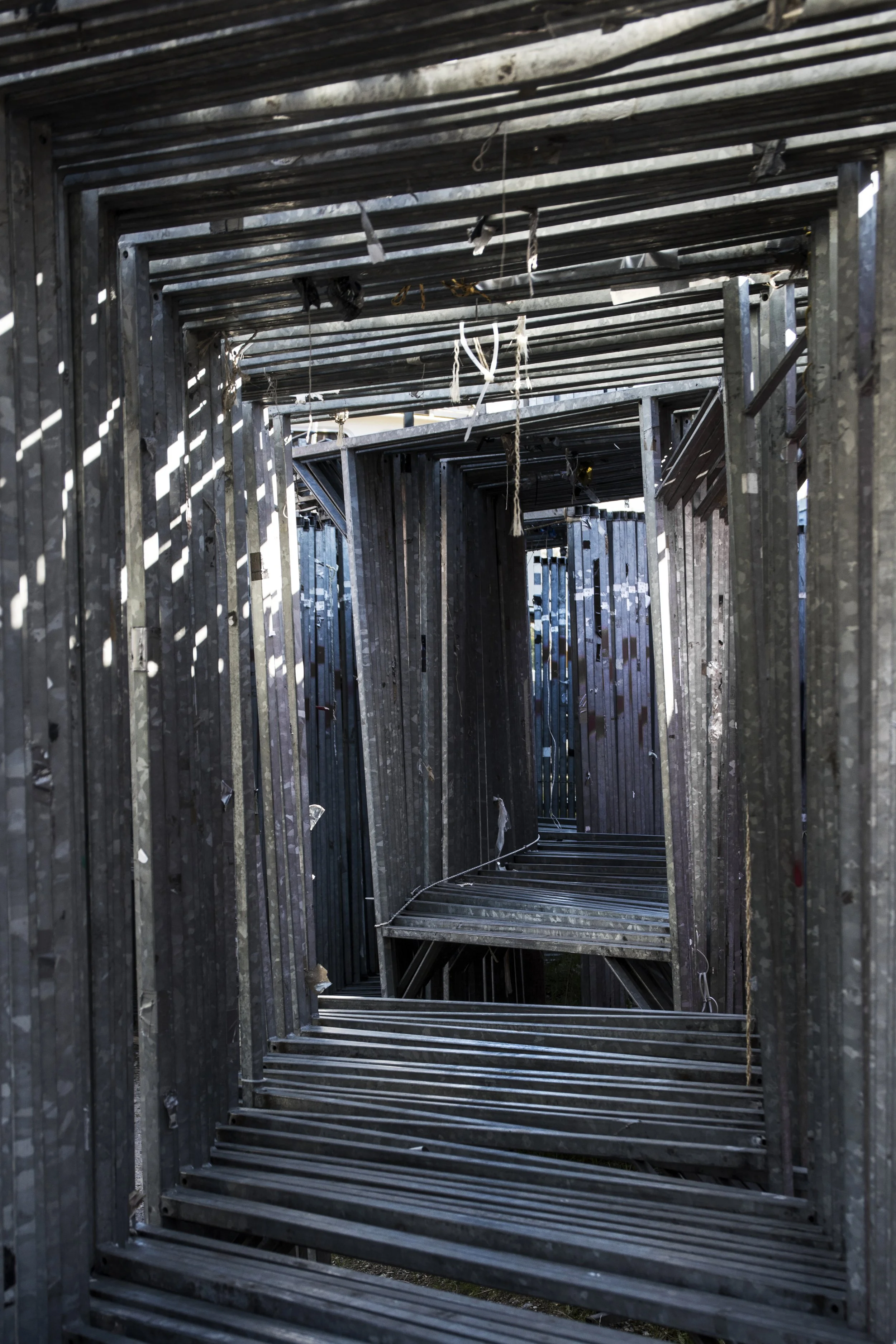 Opgesloten Torii van de Fushima Inari Taisha, 2010