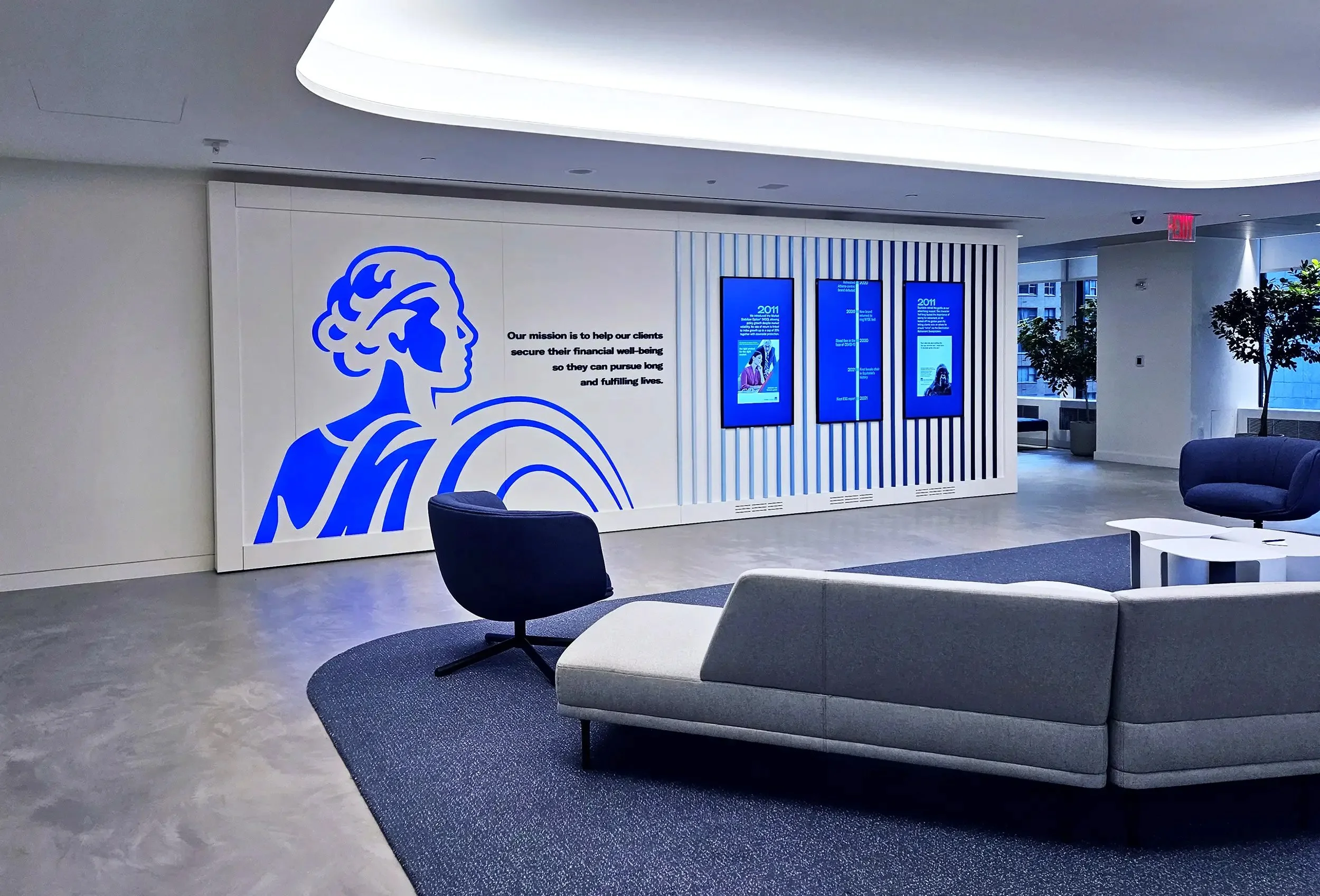 Equitable Lobby Exhibit