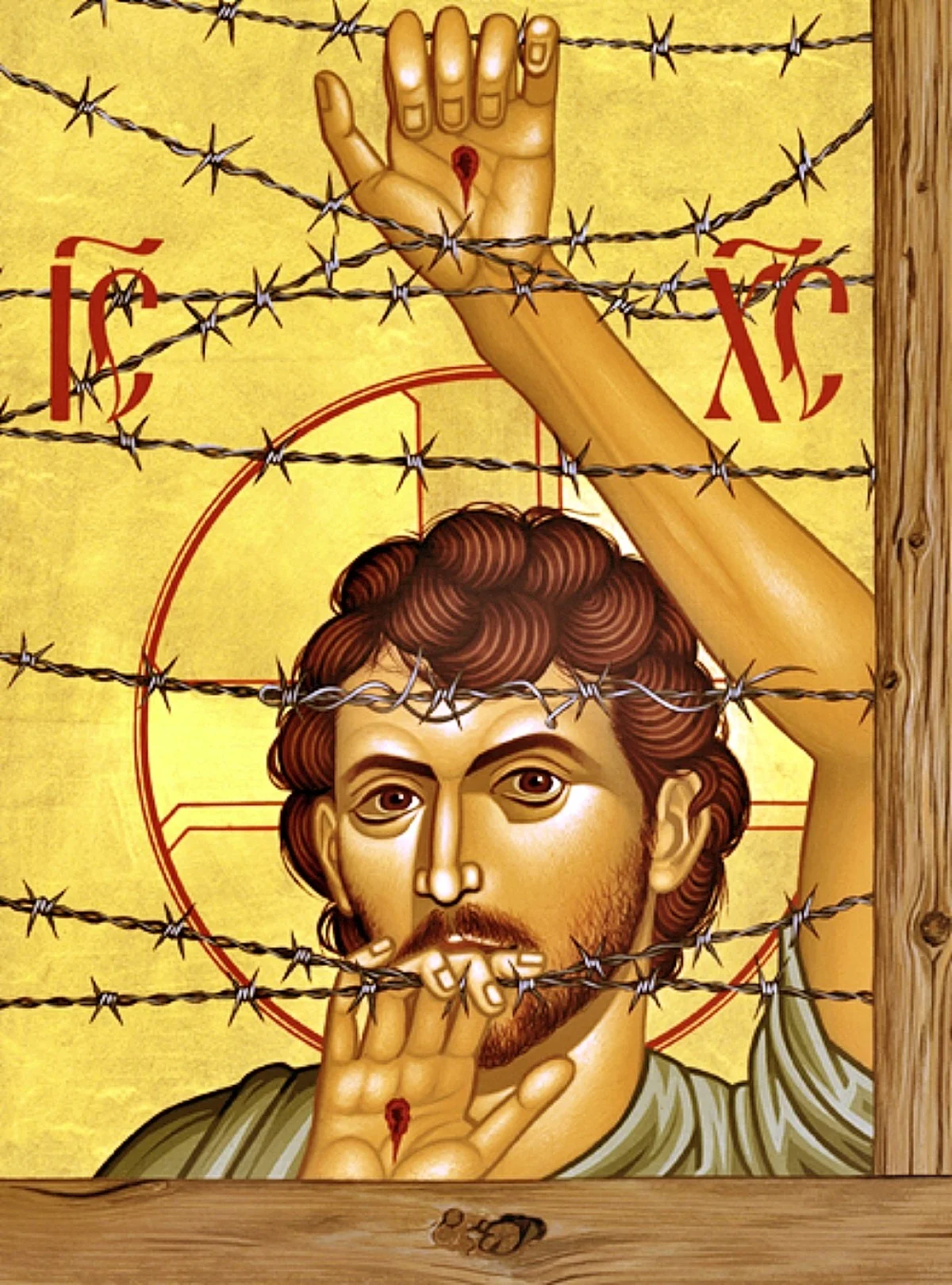 Building fences. Imprisoning Christ.