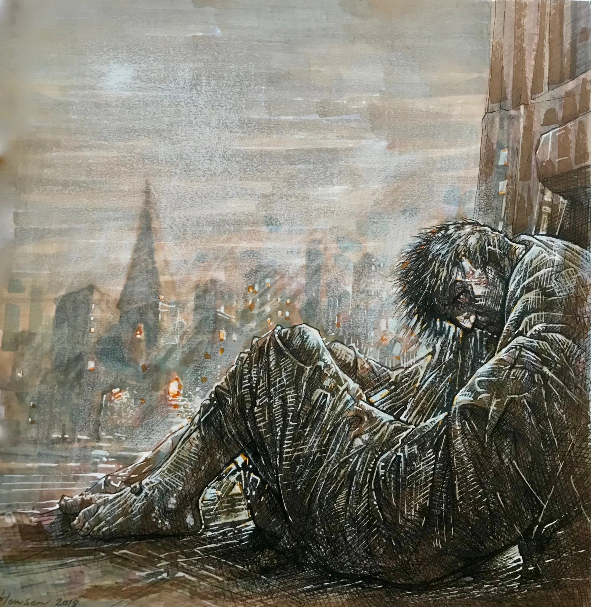 The Word became flesh and...what, what?