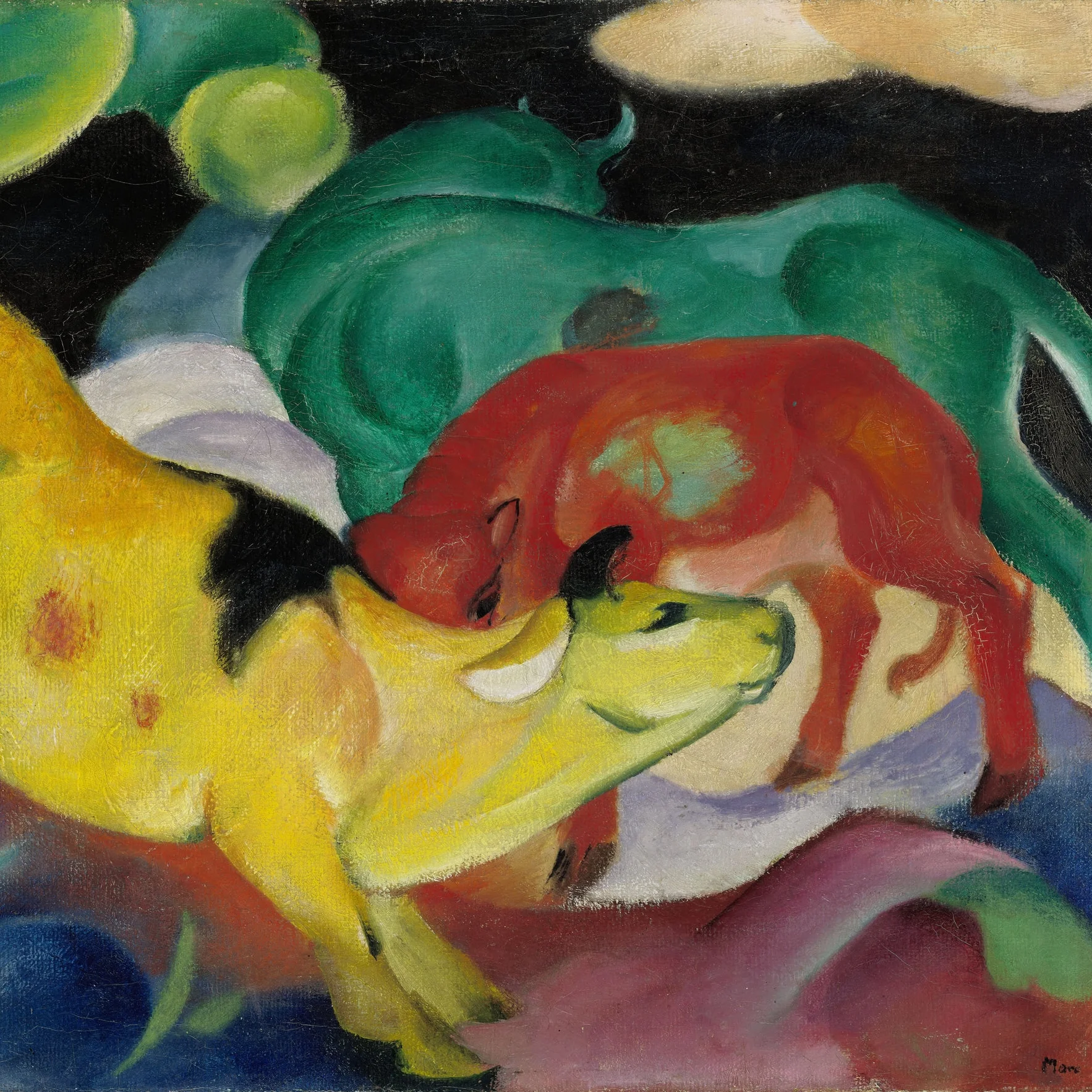 IMAGE CREDIT:&nbsp;Die gelbe Kuh (The Yellow Cow), by Franz Marc (1911) [https://commons.wikimedia.org/wiki/File:Franz_Marc-The_Yellow_Cow-1911.jpg]
