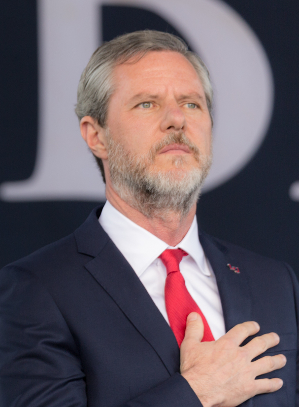 Jerry Falwell, Jr. is the President of Liberty University in Lynchburg, VA.