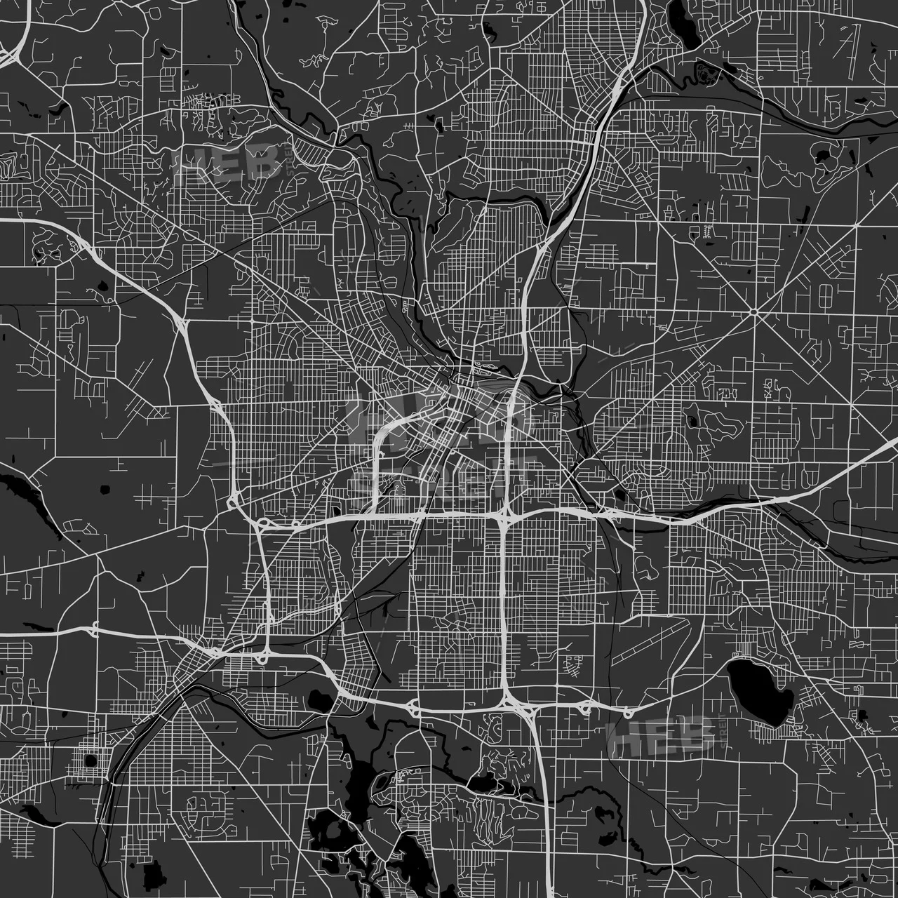 Akron-Ohio-8211-Area-Map-8211-Dark.jpg