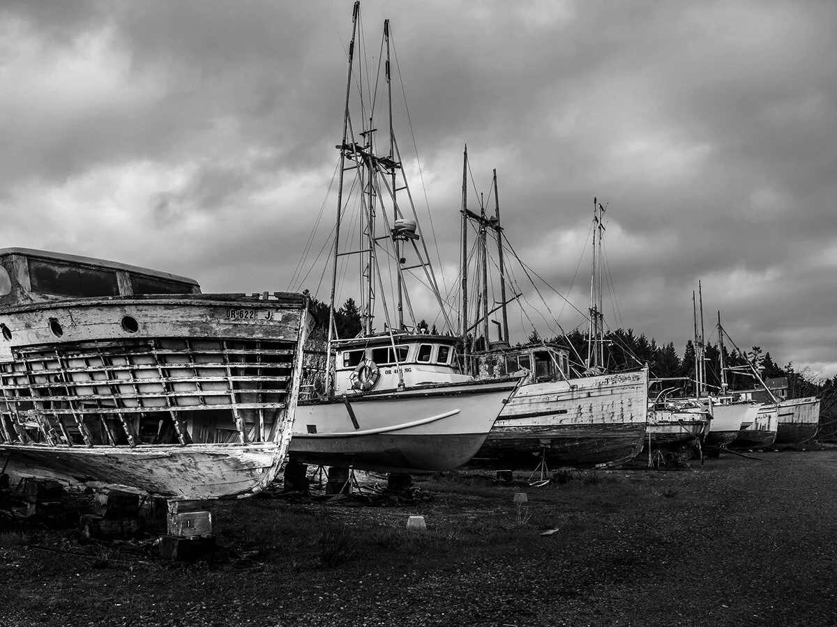 The Graveyard | Charleston Harbor Oregon