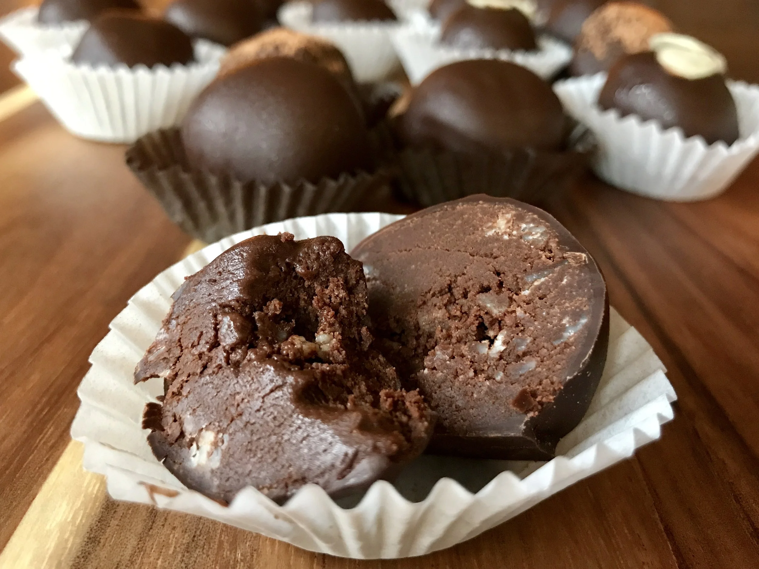 Cinnamon Chocolate Truffles