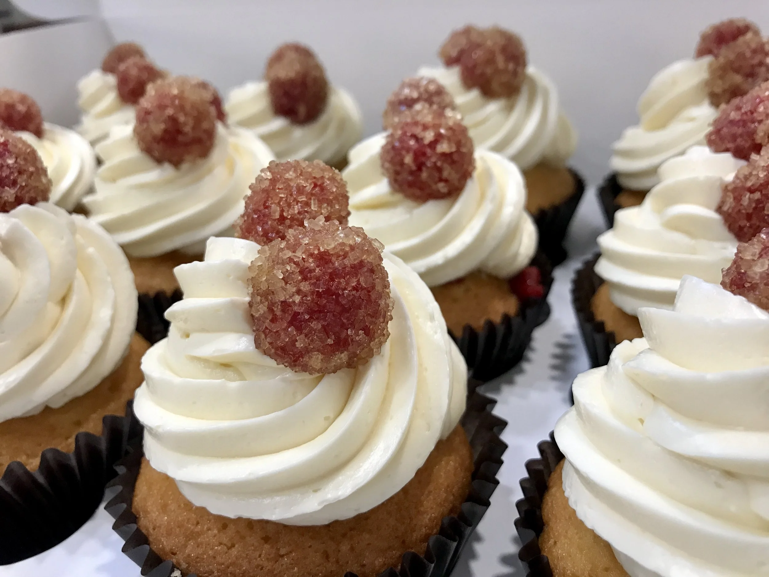 Sugared Raspberries
