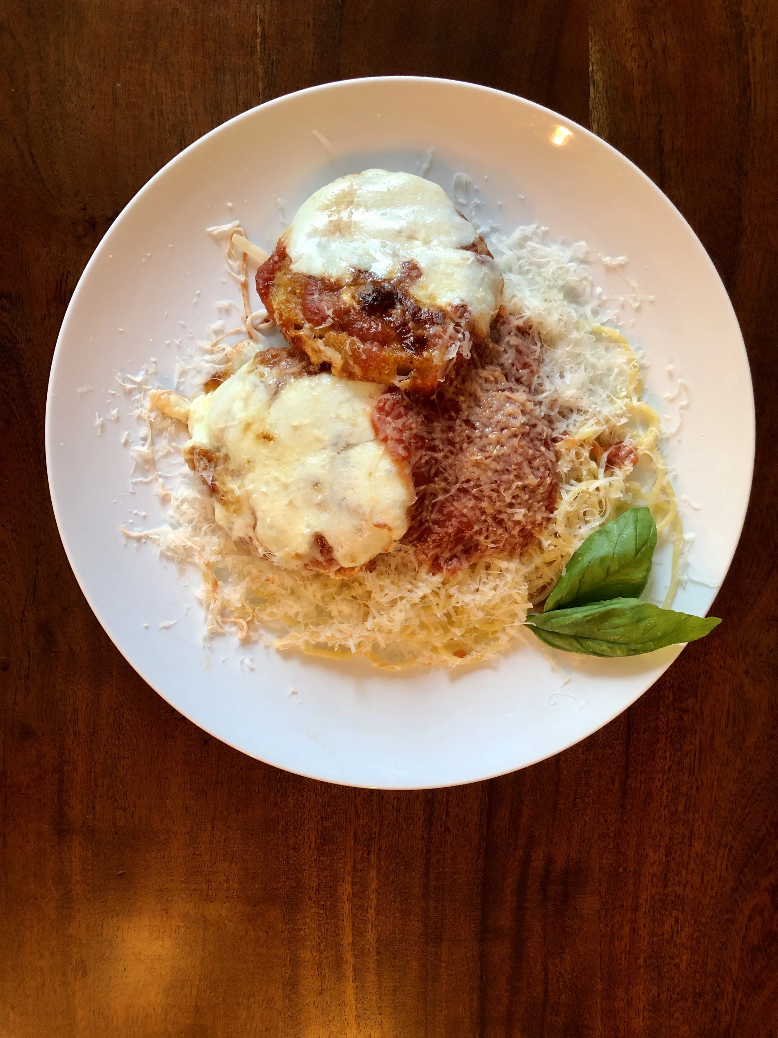 Fried Green Tomato Parm