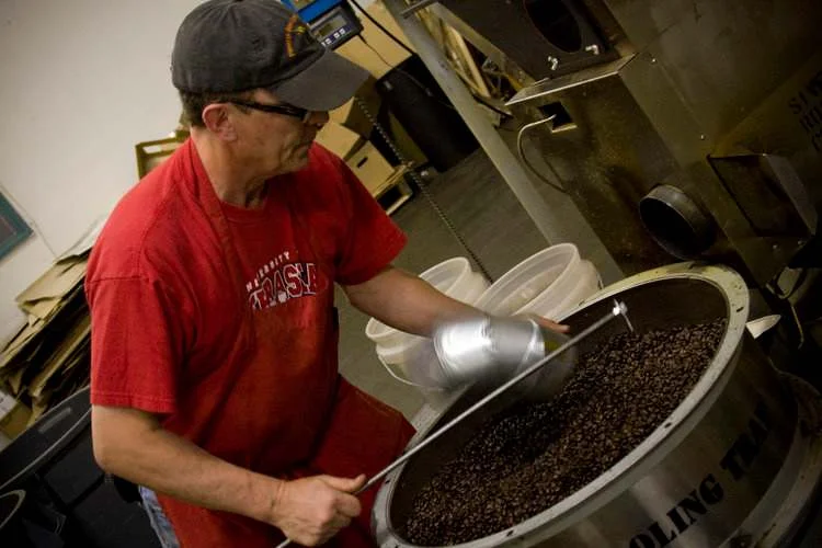 small-batch roasted coffee beans
