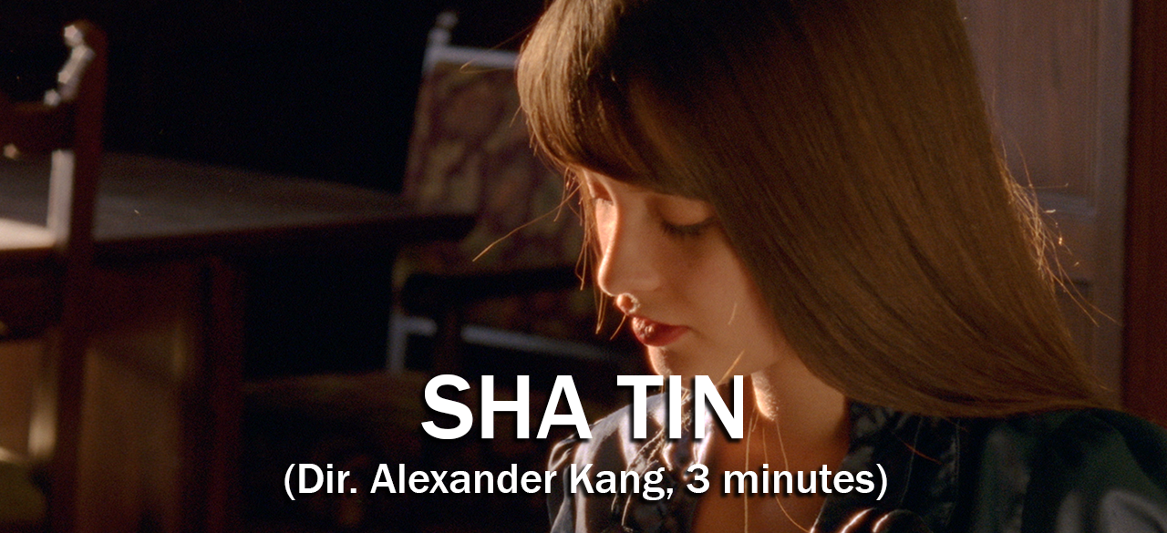 Through music, a woman encounters her past self.
