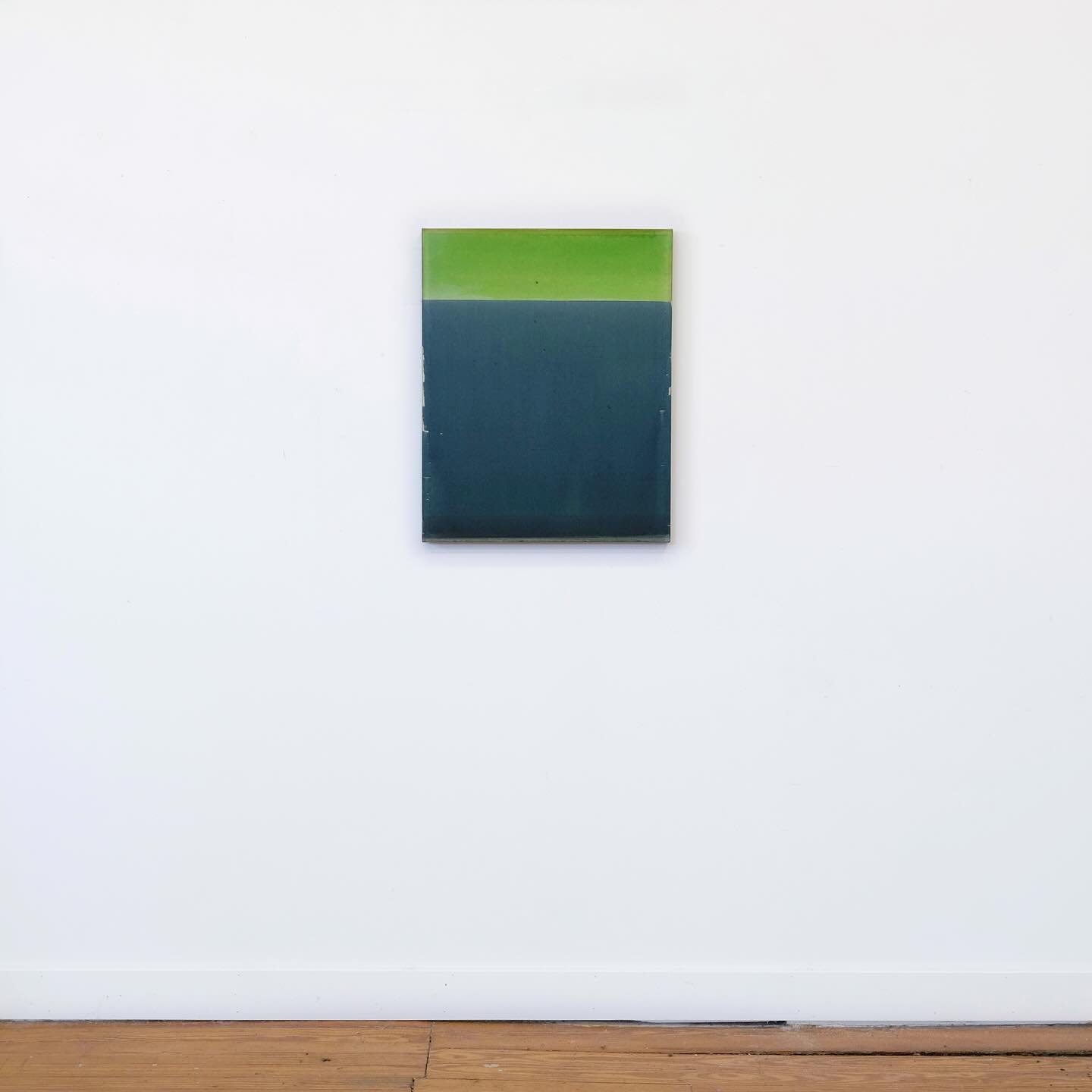 This spring I have enjoyed re-working several paintings I previously considered finished. This one was exhibited in November 2018 @grossmccleaf in the exhibition &ldquo;Bevel&rdquo; curated by @evan_fugazzi. I remember liking this painting at the tim