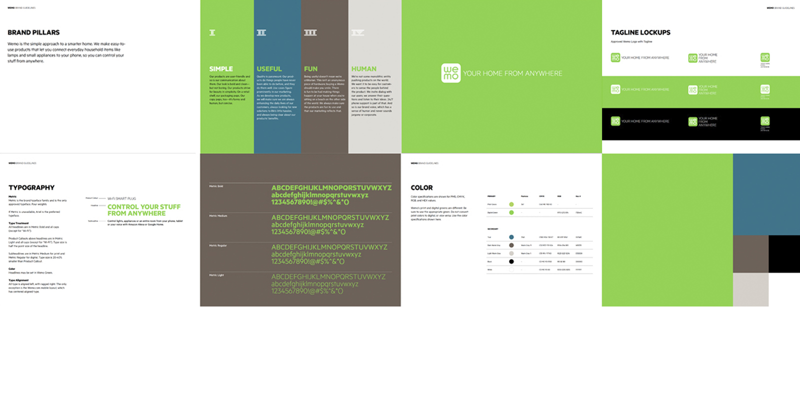 A revitalized Wemo branding system and guidelines.