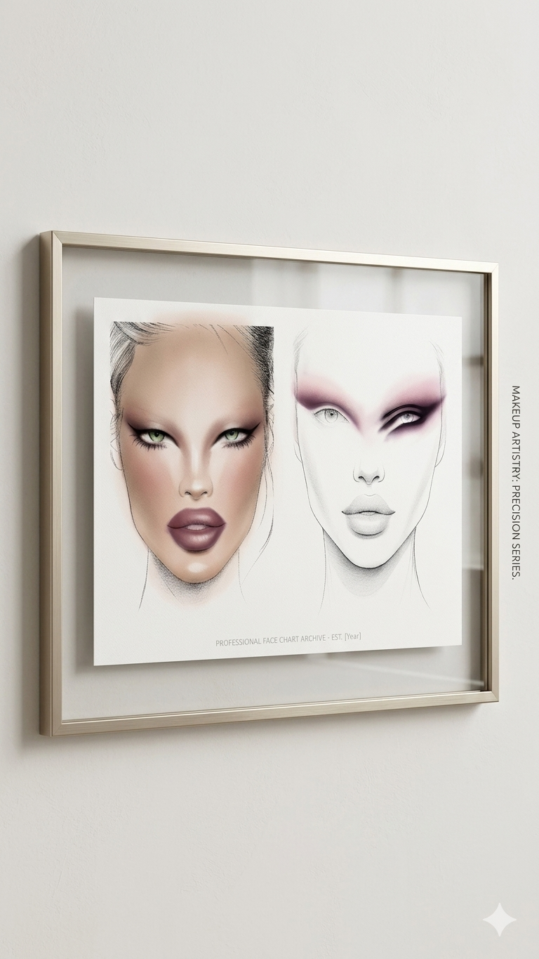 Lektion 1: Face Chart - Gesichts-Schattierungen