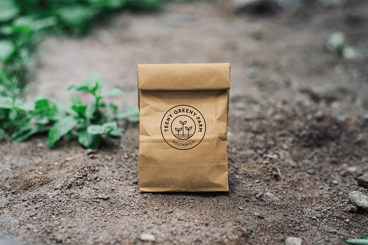 TEENY GREENY FARM, branding and web shop 