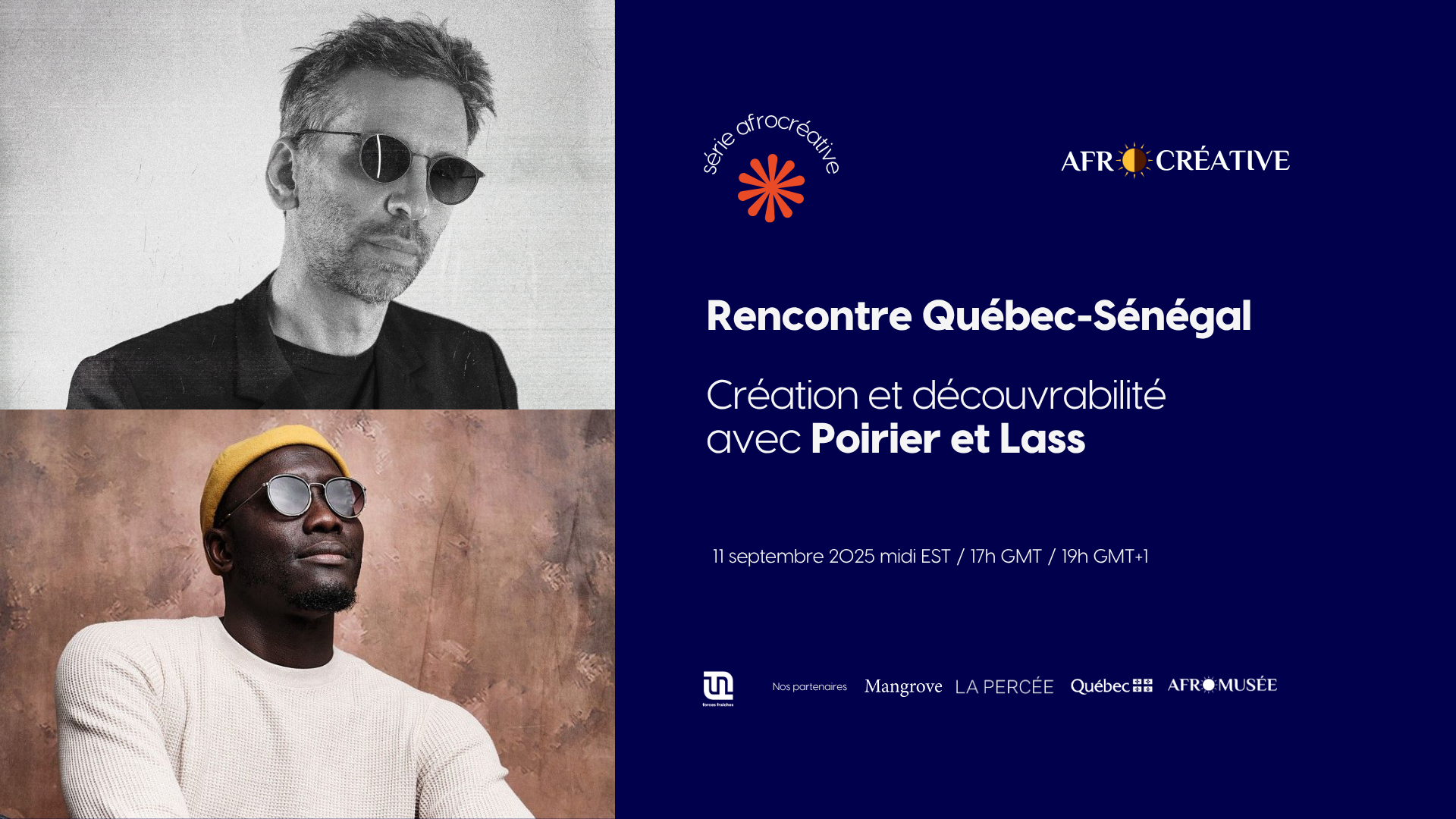 Afrocreative – Première édition avec Poirier x Lass