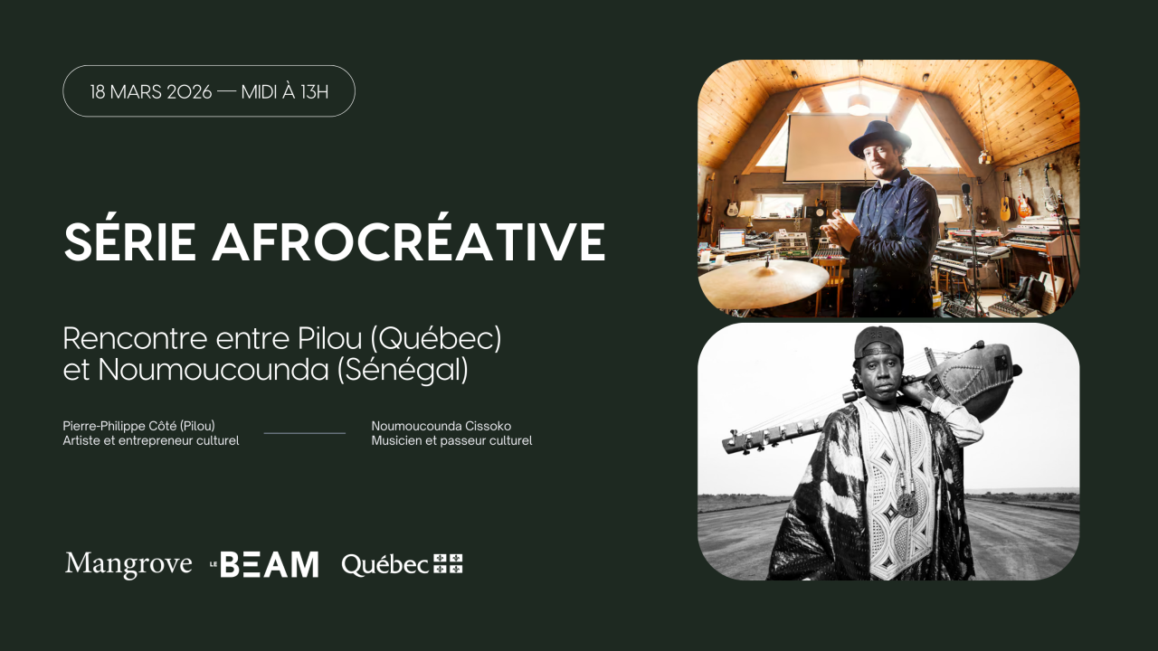 Série Afrocréative : Rencontre entre Pilou et Noumoucounda