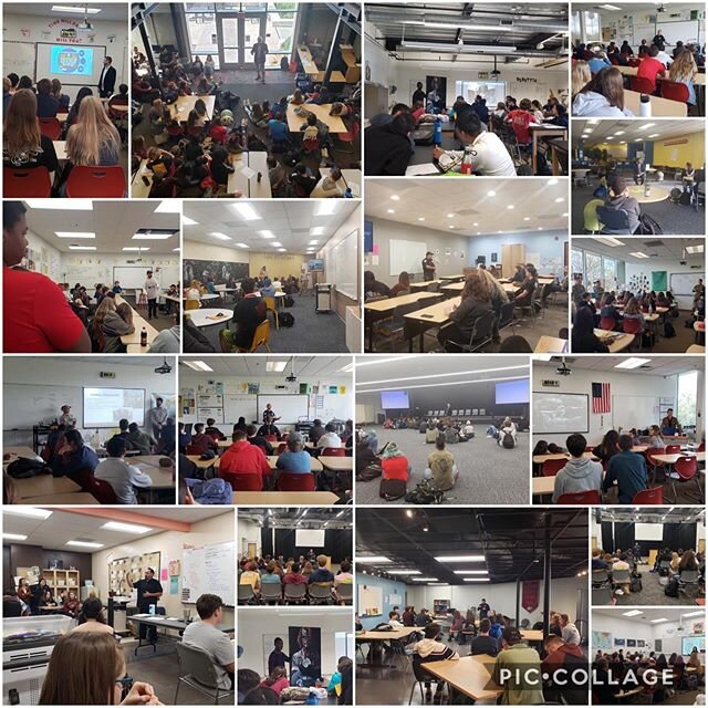 Another Successful Career day at @personalized_learning_campus @classicalacademyhigh ! Thank you to all the speakers that participated today and shared their career experiences with the students. #compact #careerday #nonprofitorganization #youth