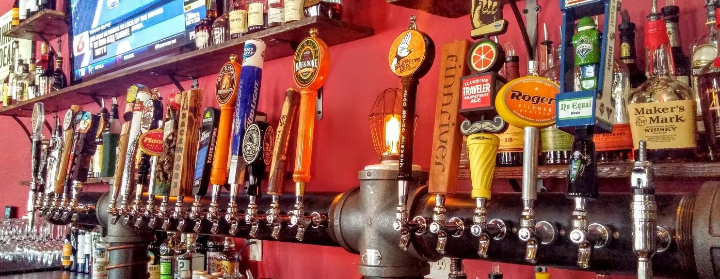 RBG has 24 cold craft beers on tap!