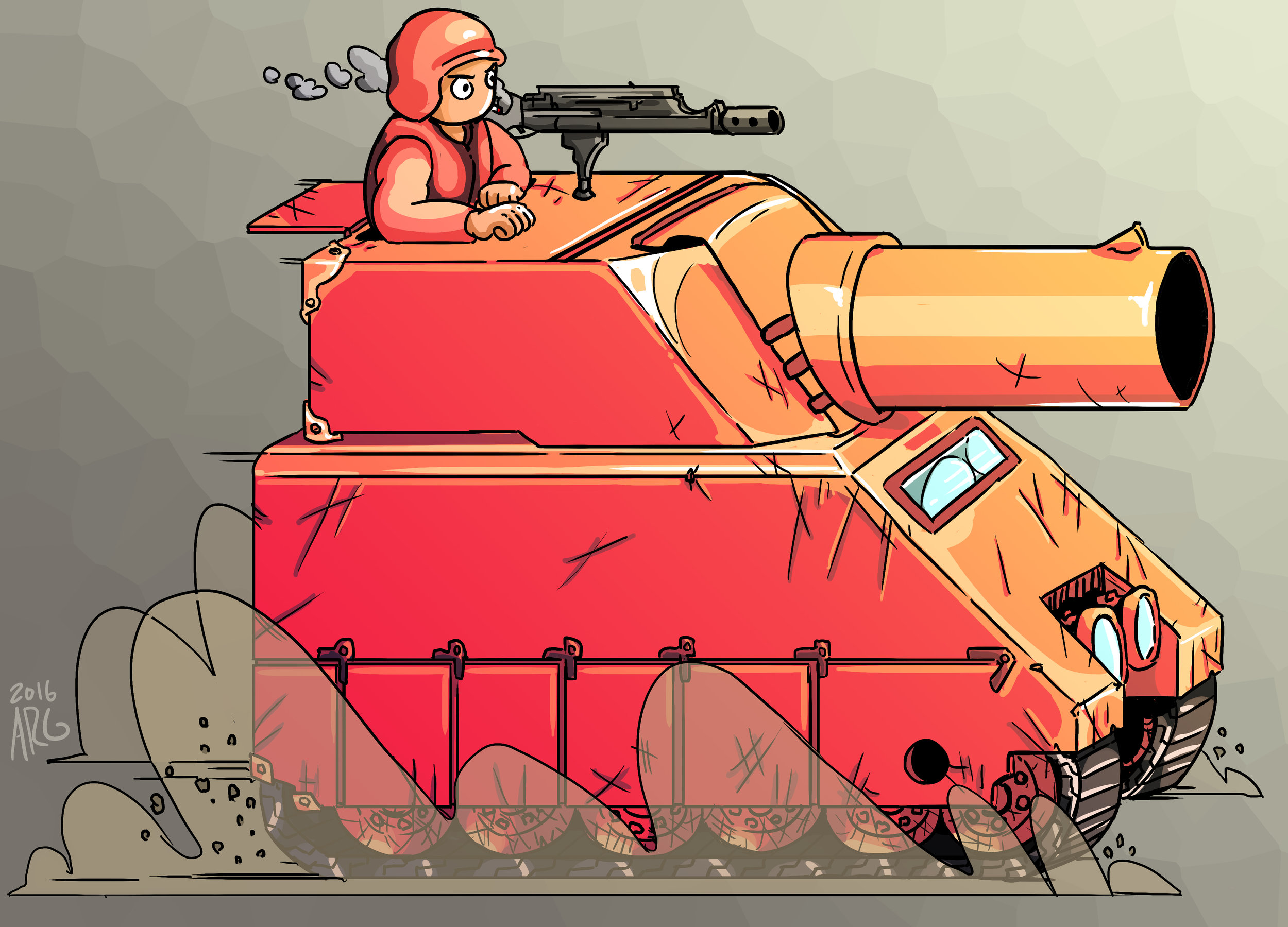 Advance Wars - Medium Tank