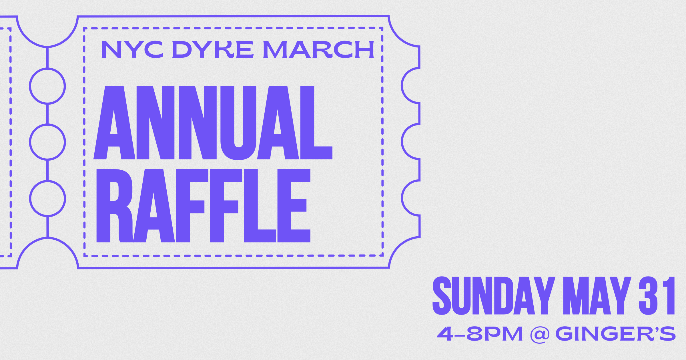 Annual Fundraising Raffle