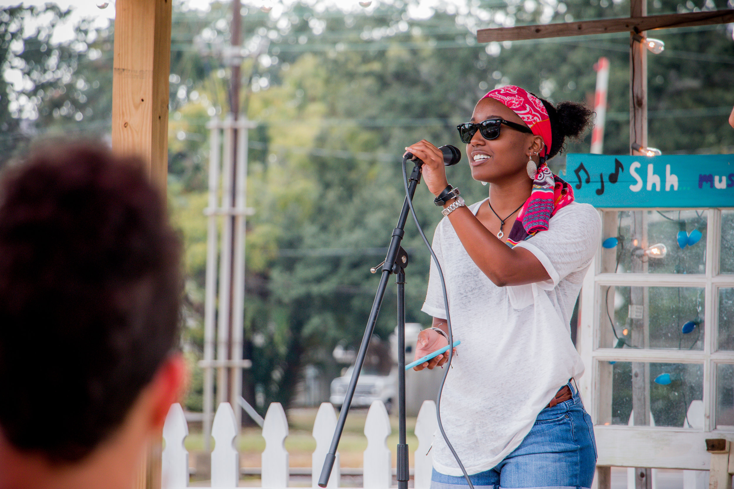 100K Poets for Change at From the Ground Up Community Garden