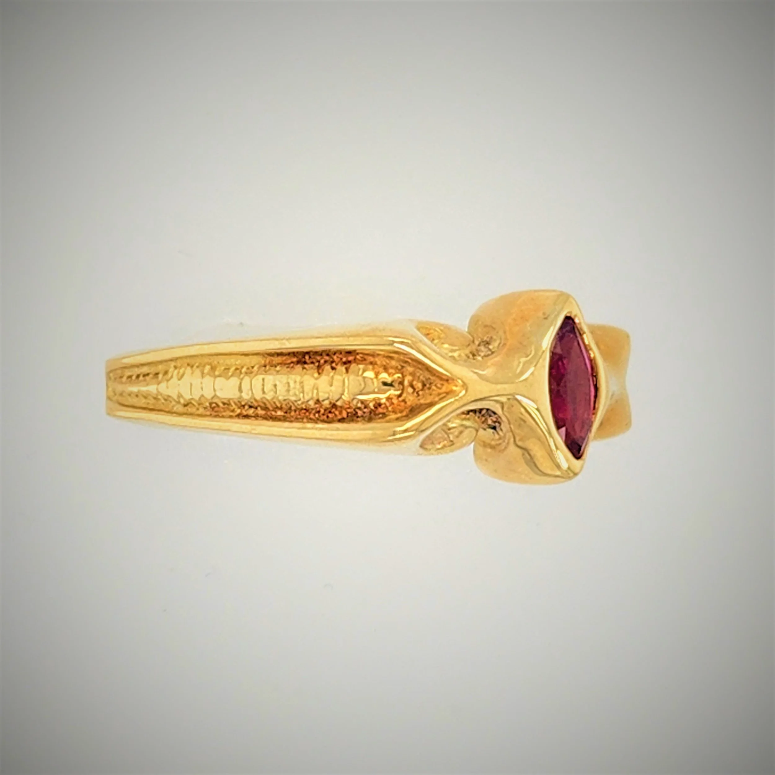 Red Spinel Artisan Ring — Jon Thomas Fine Jewelry