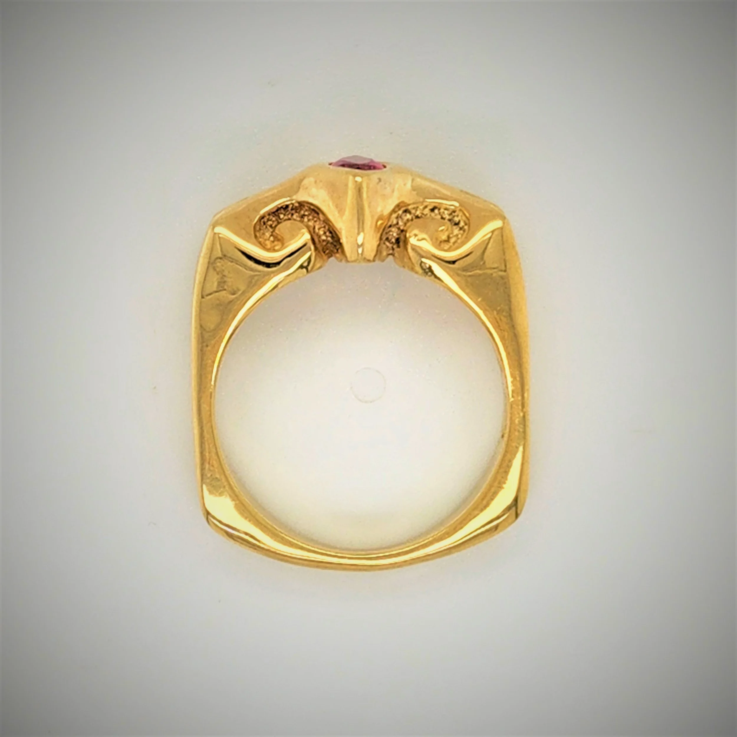 Red Spinel Artisan Ring — Jon Thomas Fine Jewelry
