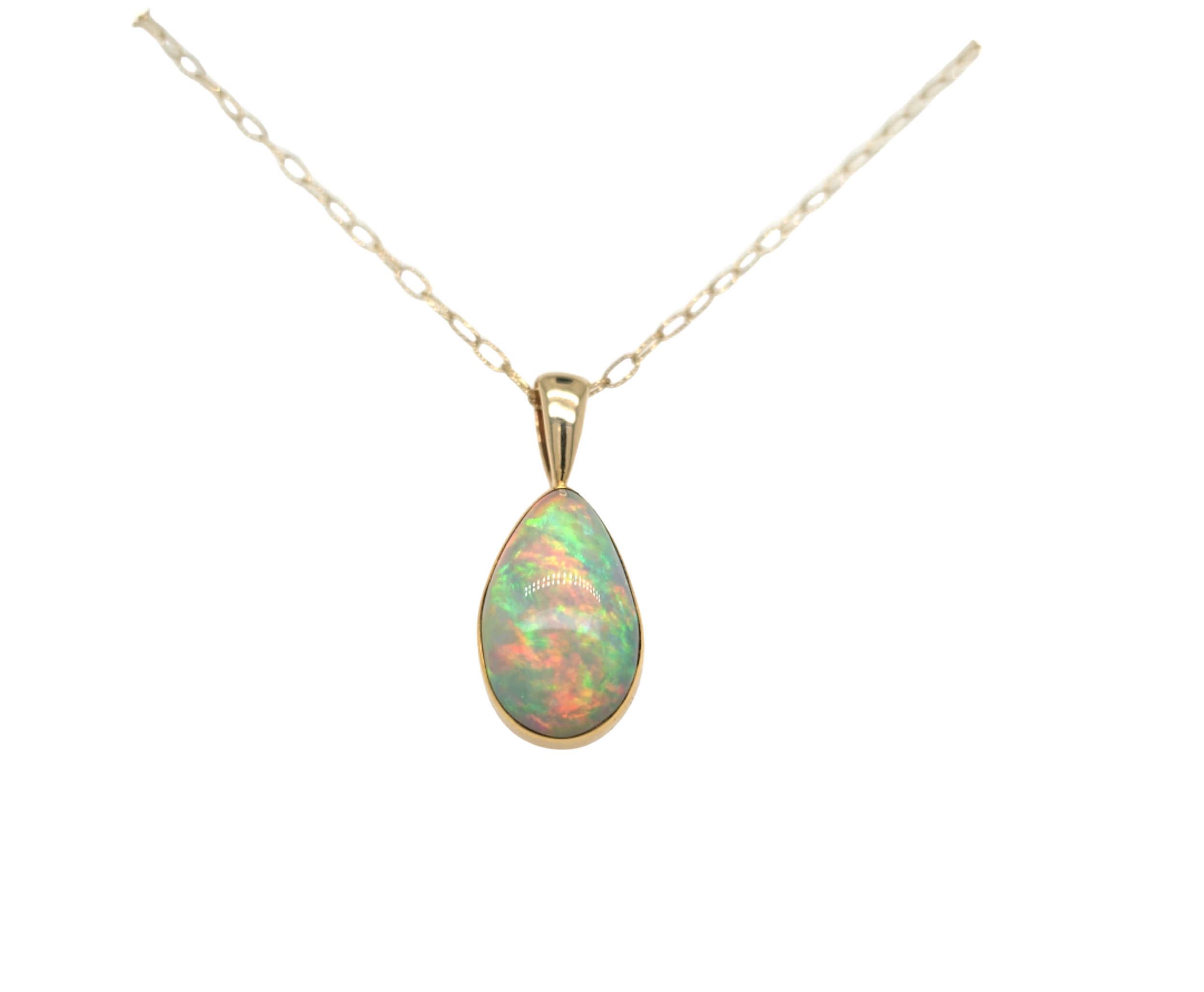 Ethiopian Opal Pendant
