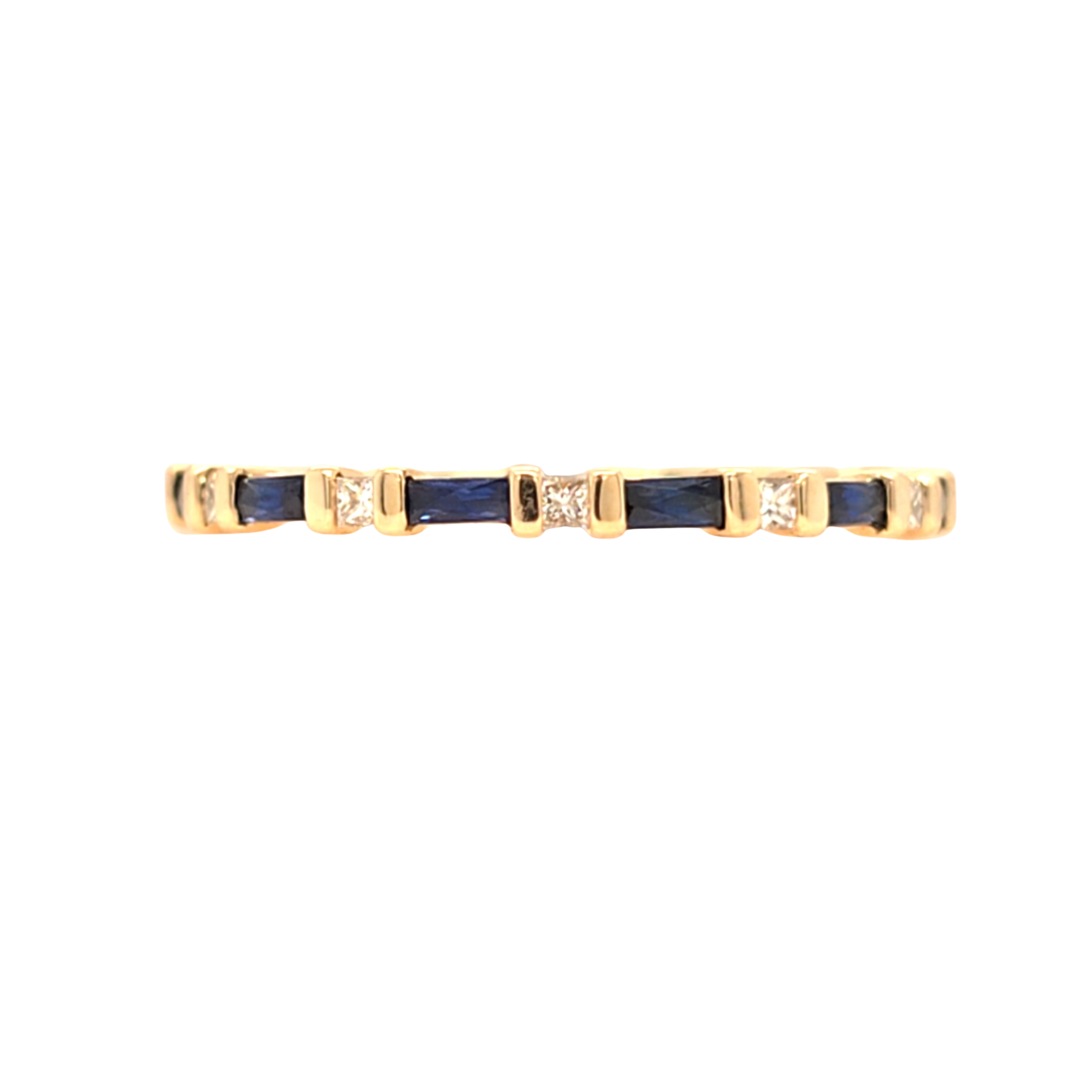 Sapphire and Diamond Band