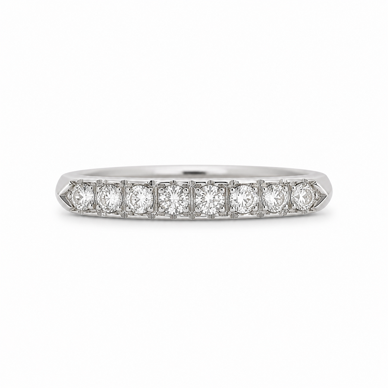 Antique single cut diamond ring