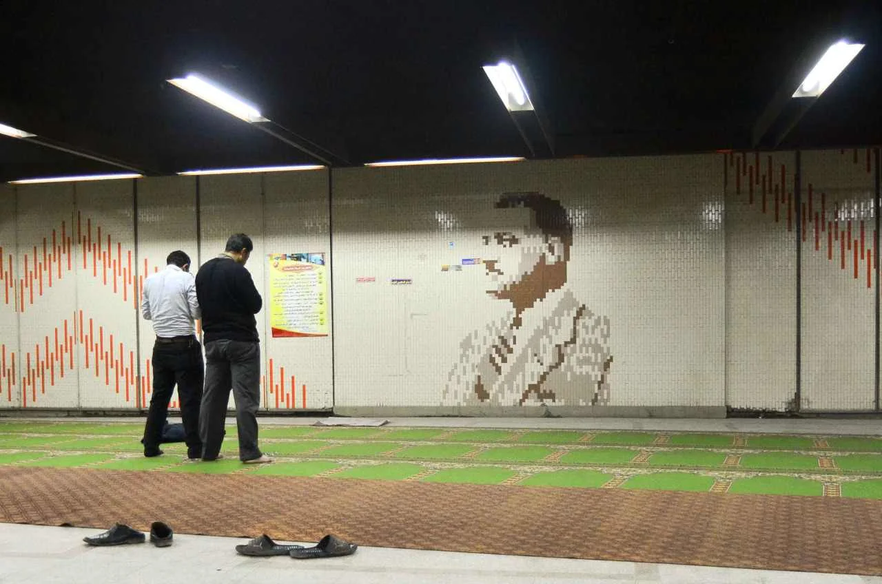 Abdel Nasser Subway Station, Cairo. Dec, 2012