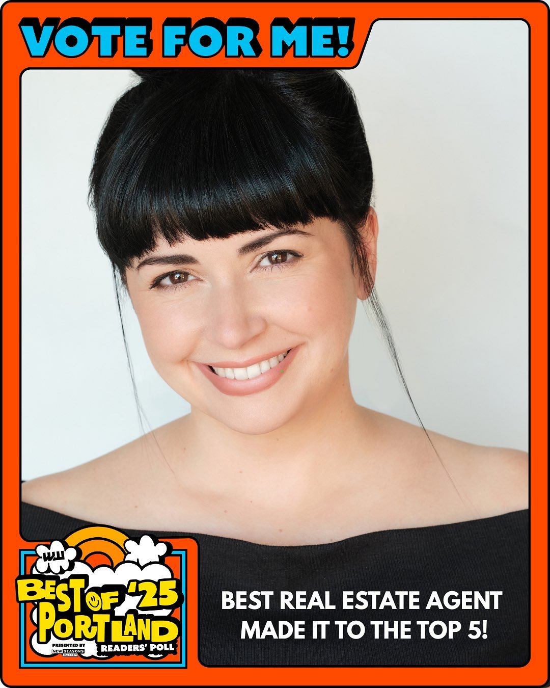Thanks to all who nominated me! I am so happy to announce that I have made it in to the Top 5 of the @willametteweek Best Of Portland Readers&rsquo; Poll for another year! I am honored to be on the ballot alongside so many other amazing local busines