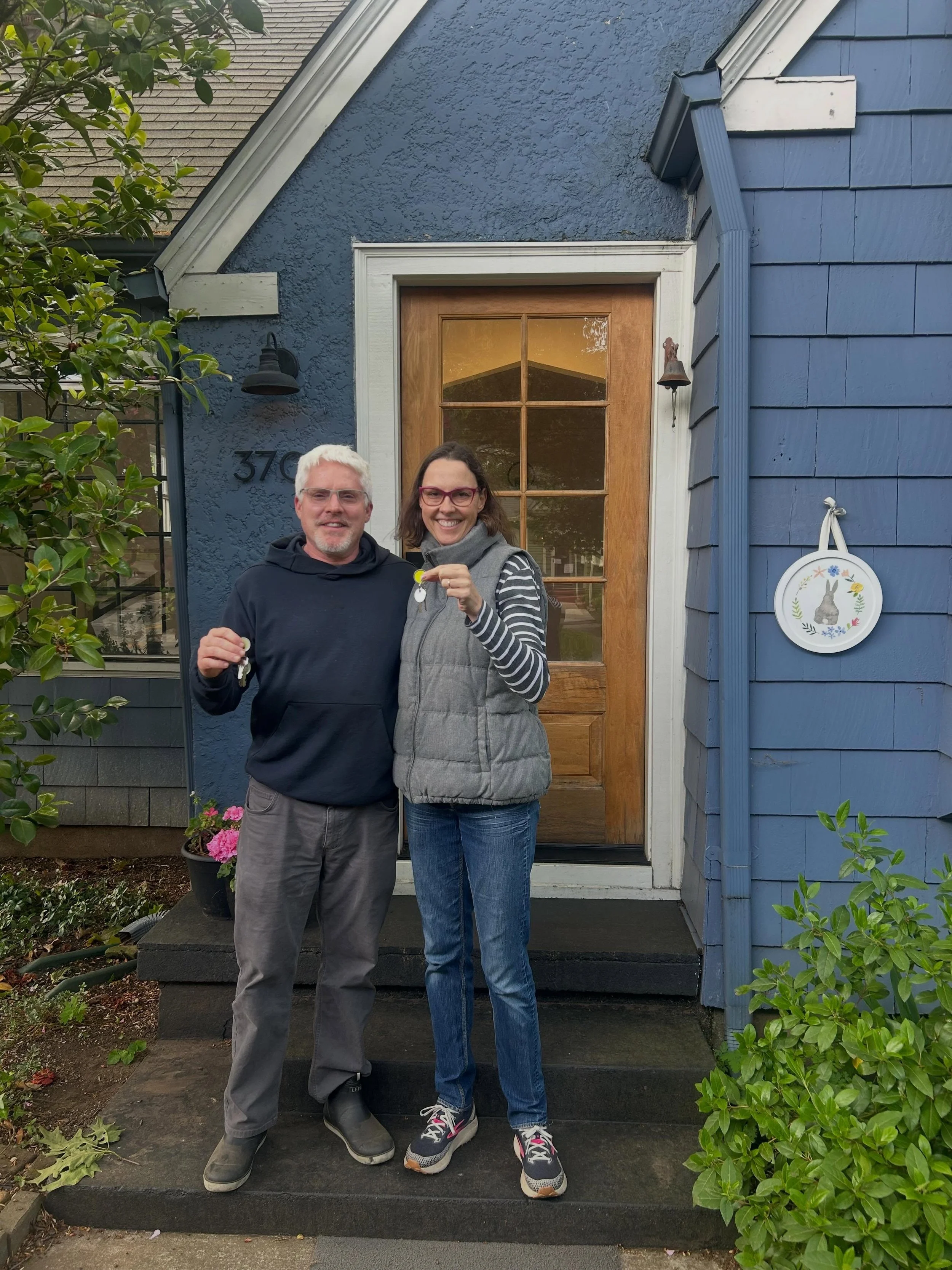 Wow! I love my clients and their houses always&hellip;but this closing was particularly special! David and Carolina and their kids lived overseas for ten years and came back to the states a year ago to begin a forever home search here that has contin
