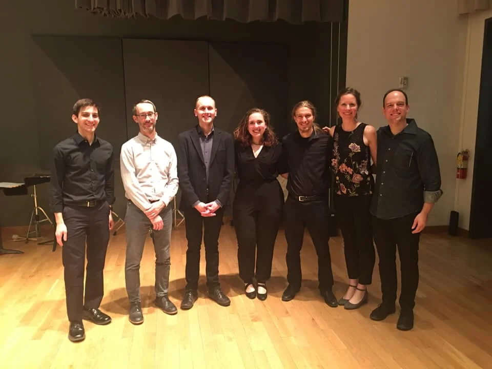 Performance with members of the Wet Ink Ensemble, 2/24/19; Boston Conservatory