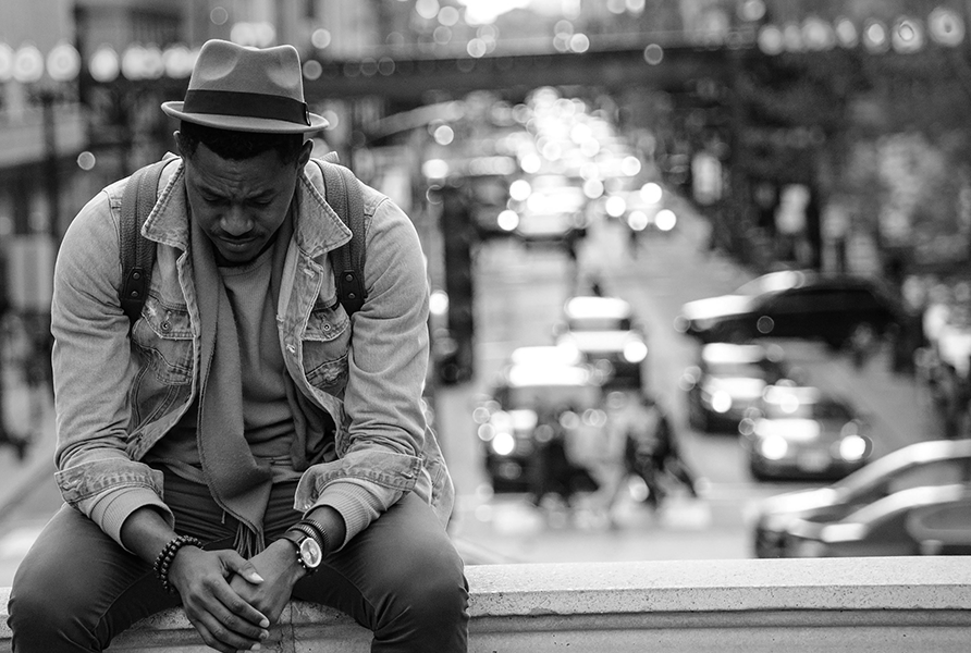 Man Praying. The Navigators values expectant faith and persevering prayer rooted in the promises of God