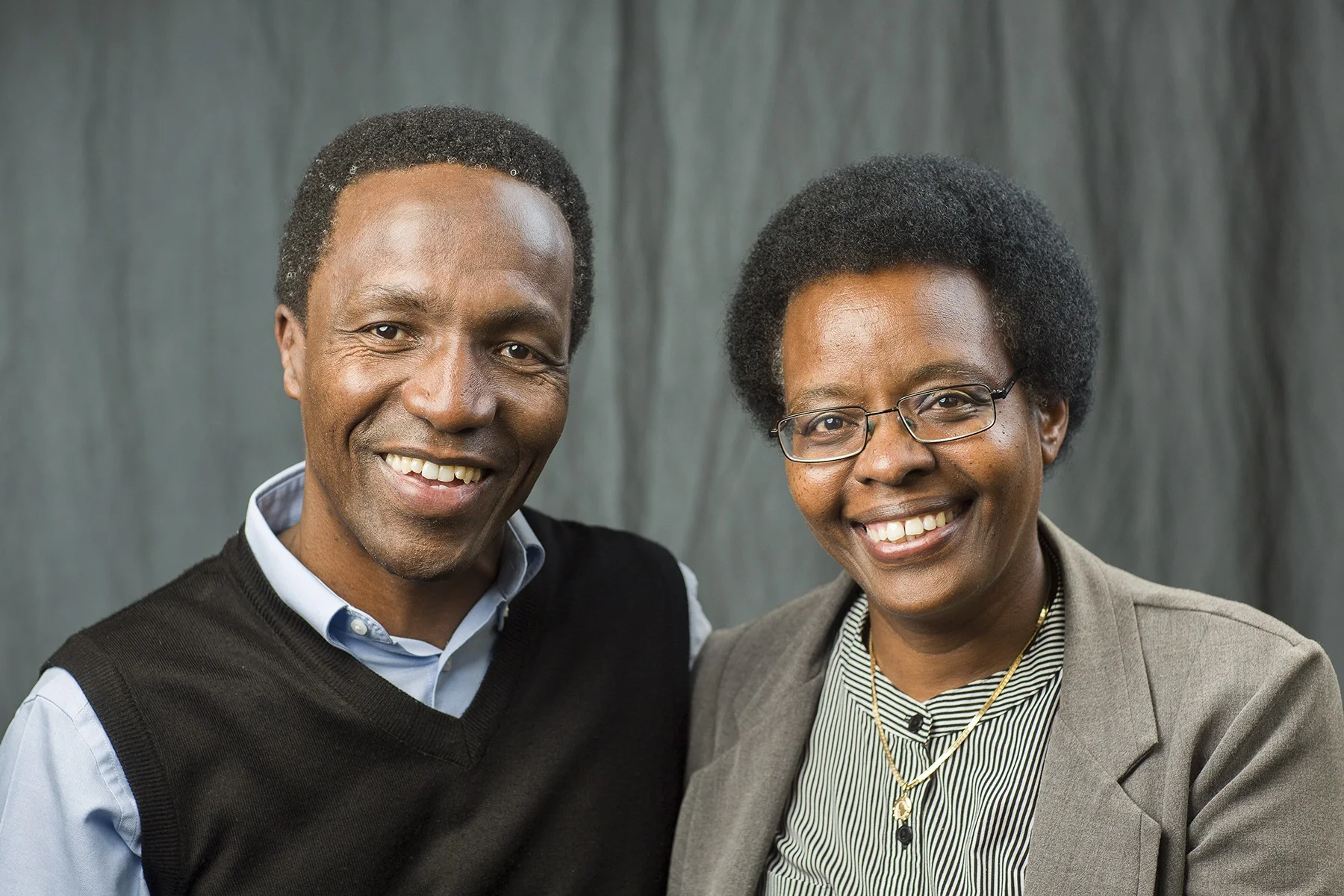 Mutua and Stephani Mahiaini